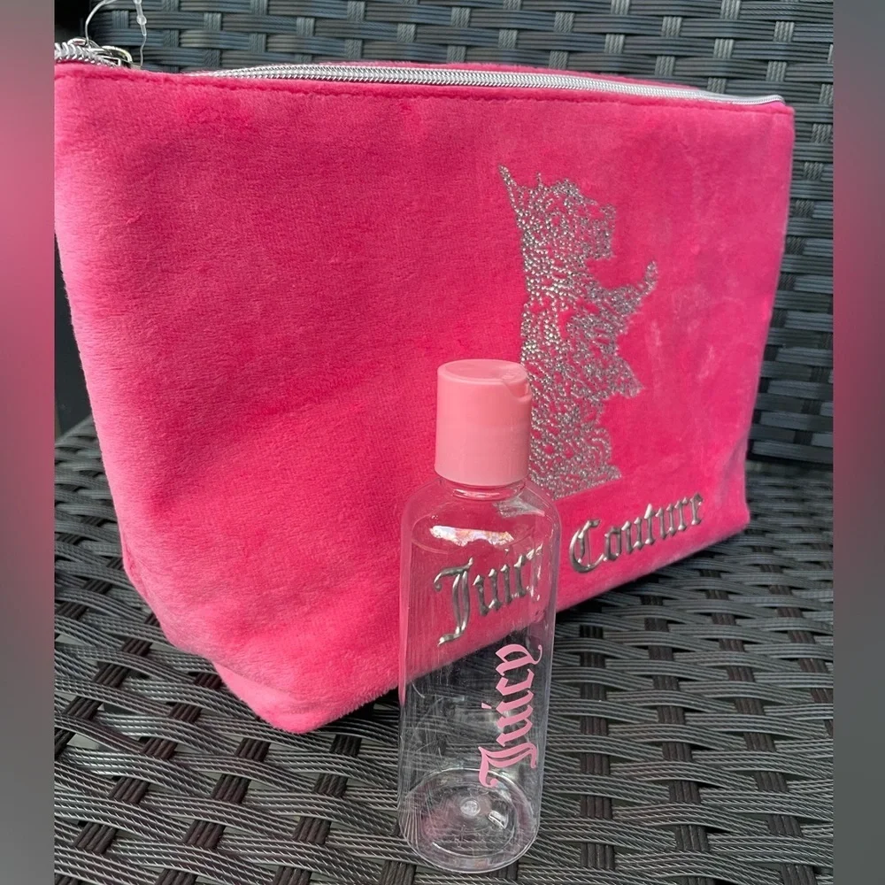 Juicy Couture Pink Cosmetic Bag